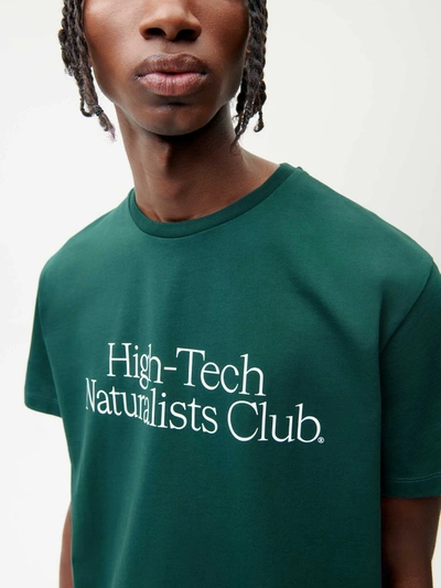 Pangaia High-tech Naturalists Club T-shirt In Foliage Green
