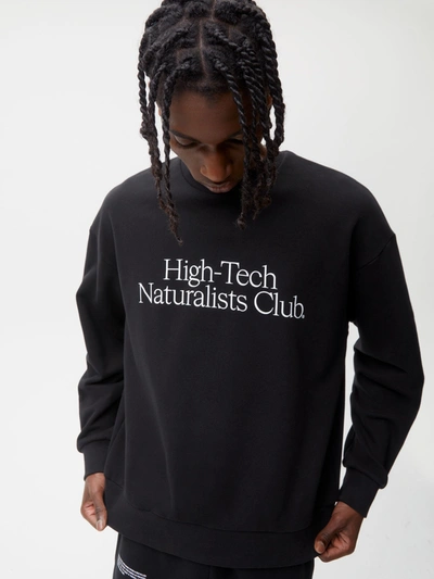 Pangaia High-tech Naturalists Club Jumper In Black