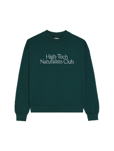 Pangaia High-tech Naturalists Club Jumper In Foliage Green