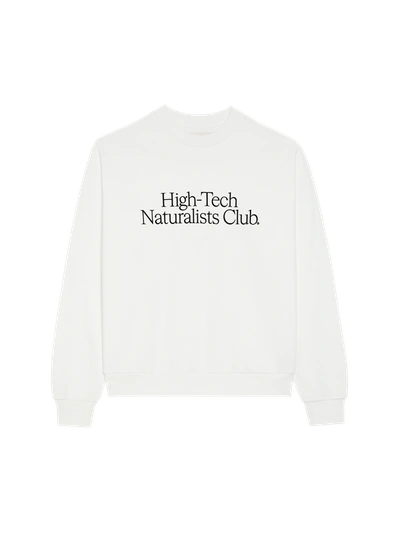 Pangaia High-tech Naturalists Club Jumper In Off White
