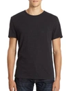 Rag & Bone Standard Issue Basic Tee In Black