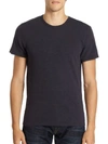 Rag & Bone Standard Issue Basic Tee In Navy