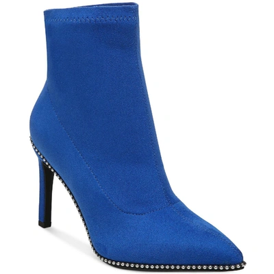 Bar Iii Melanay Womens Stretch Pull On Ankle Boots In Multi