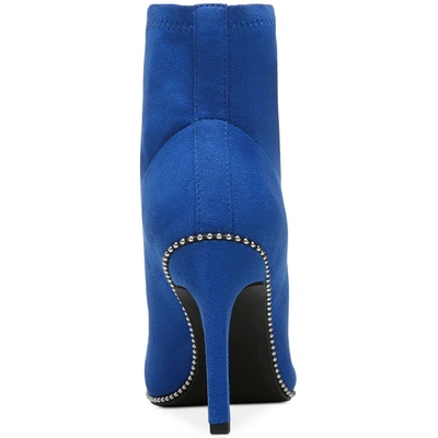 Bar Iii Melanay Womens Stretch Pull On Ankle Boots In Multi