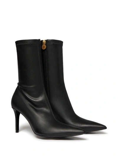 Shop Stella Mccartney Stella Iconic 100mm Ankle Boots In Black