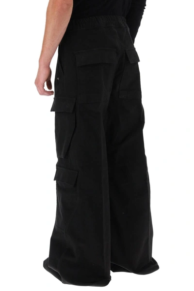 Rick Owens Cargobelas Pants In Black Cotton | ModeSens