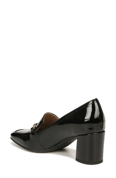 Shop Naturalizer Wynrie Patent Heeled Loafer In Black Patent Synthetic