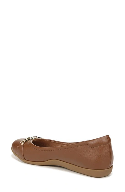 Shop Naturalizer Vivienne Skimmer Flat In Banana Bread Brown Synthetic