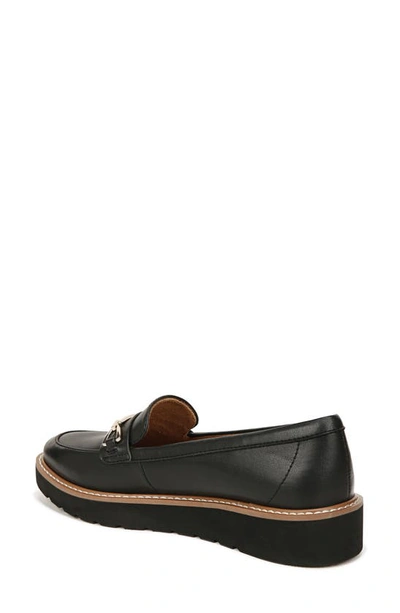 Naturalizer Elin Slip-on Loafer In Black Smooth Synthetic
