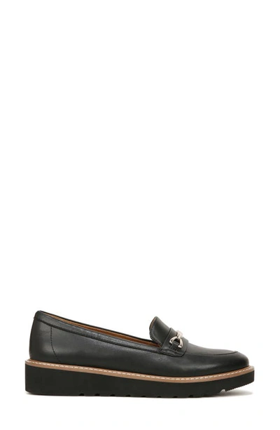 Naturalizer Elin Slip-on Loafer In Black Smooth Synthetic