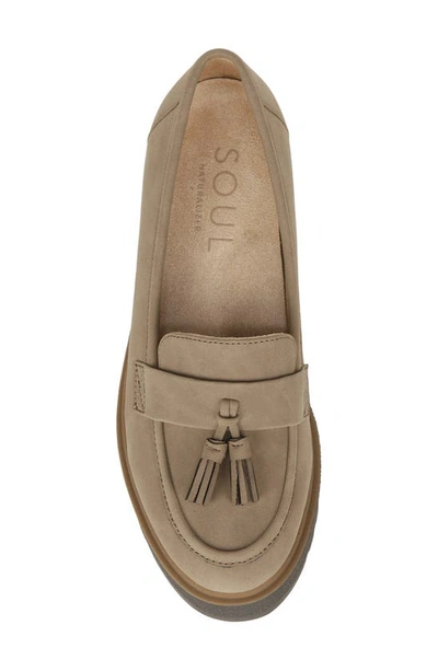 Soul Naturalizer Josie Slip-on Loafers In Mushroom Grey