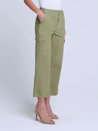 Shop L Agence Zoella Trouser In Soft Army