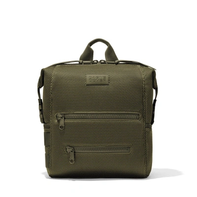 Shop Dagne Dover Indi Diaper Backpack In Dark Moss Air Mesh