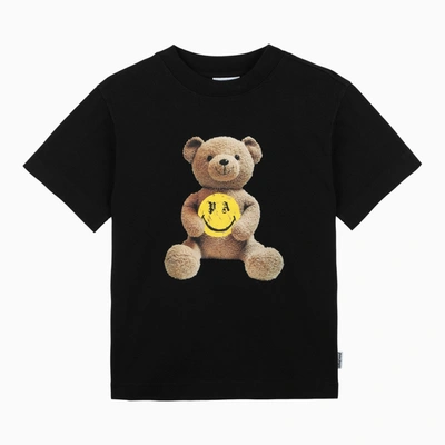 Shop Palm Angels | Pa Smiley Bear Black T-shirt