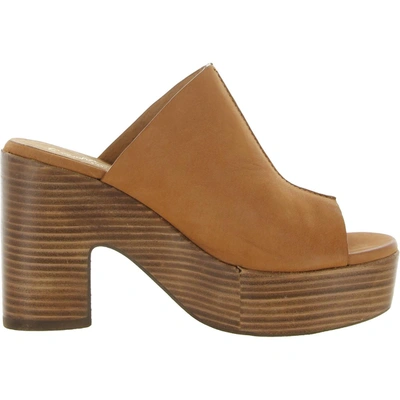Seychelles Invigorated Womens Leather Peep Toe Heels In Multi