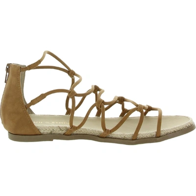 Shop Sun + Stone Olivia Womens Faux Leather Espadrille Gladiator Sandals In Multi