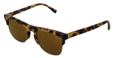Shop Dolce & Gabbana Brown Gold Acetate Havana Dg430a Women's Sunglasses