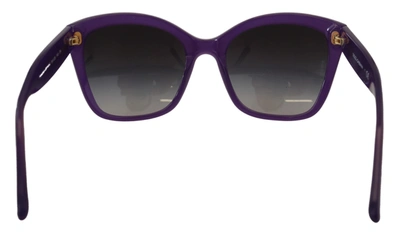 Shop Dolce & Gabbana Purple Acetate Square Full Rim Dg4240 Women's Sunglasses