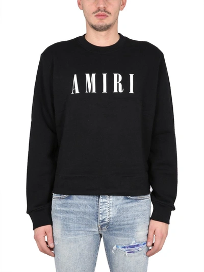 Amiri Sweatshirt With Logo In Black | ModeSens