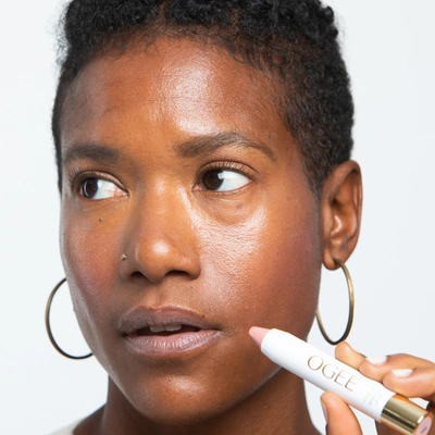 Ogee Plumping Tinted Sculpted Lip Oil For Buildable Color By  Organic Skincare & Makeup Magnolia In Transparent