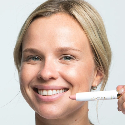 Ogee Plumping Tinted Sculpted Lip Oil For Buildable Color By  Organic Skincare & Makeup Magnolia In Transparent