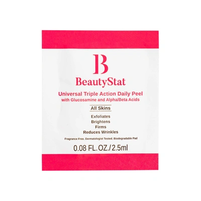 Shop Beautystat Universal Triple Action Daily Peel With Glucosamine And Ahas/bhas In 10 Treatments
