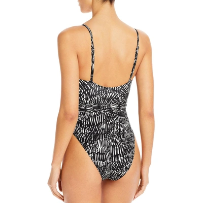 Shop Jonathan Simkhai Womens Printed Underwire One-piece Swimsuit In Multi