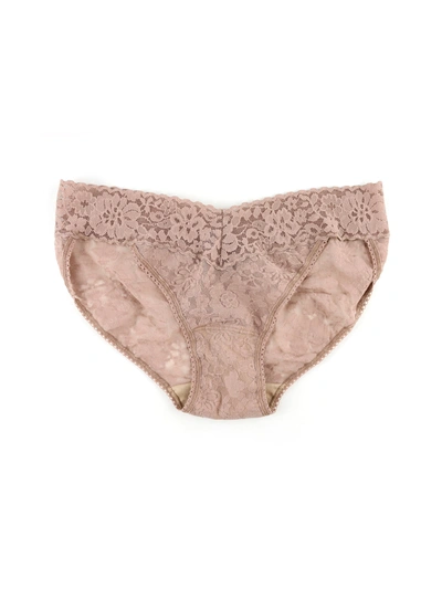 Shop Hanky Panky Daily Lace™ V-kini Sale In Brown