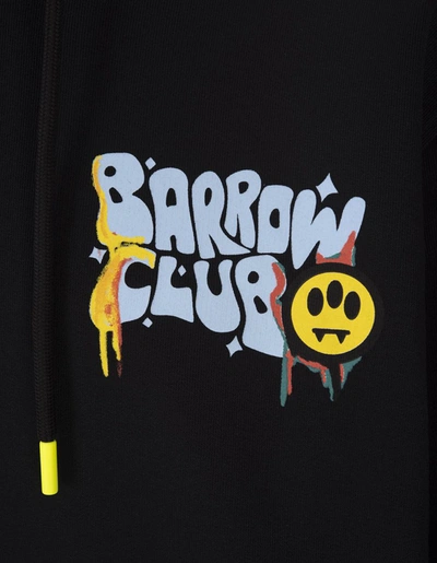 Shop Barrow Hoodie With  Clud Print In Black