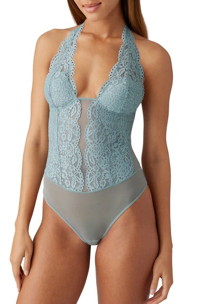 Shop B.tempt'd By Wacoal Ciao Bella Lace Bodysuit In Abyss