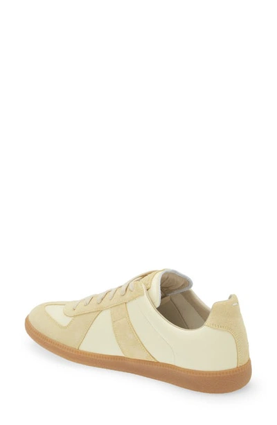 Shop Maison Margiela Replica Low Top Sneaker In Lemon