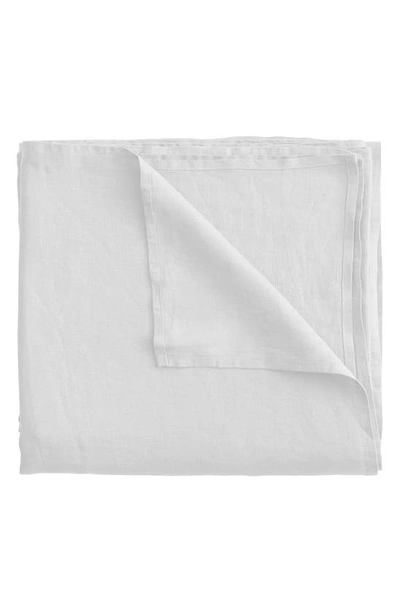 Shop Bed Threads Linen Tablecloth In White