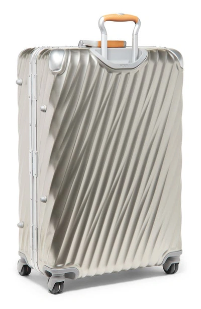 Tumi 19 Degrees Titanium 31-inch Extended Trip Expandable Spinner Packing Case In Titanium