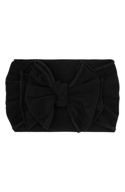 Baby Bling 2-pack Fab-bow-lous Headbands In Black White