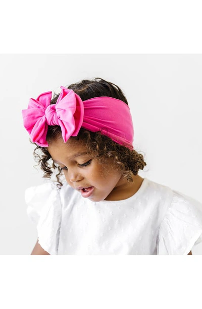 Shop Baby Bling 2-pack Fab-bow-lous Headbands In Gumball Light Orchid