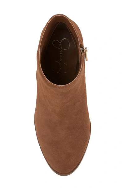 Jessica Simpson Burdete Bootie In Caramel