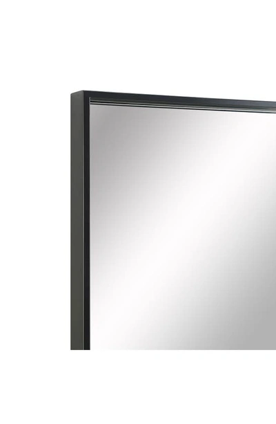 Shop Renwil Annalise Mirror In Matte Black