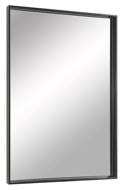 Shop Renwil Annalise Mirror In Matte Black