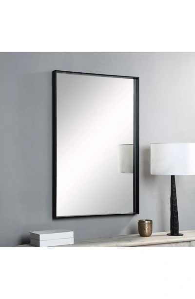 Shop Renwil Annalise Mirror In Matte Black