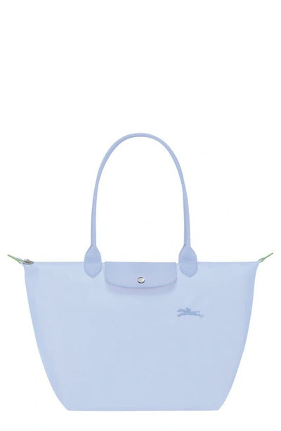 Longchamp, Bags, Longchamp Pouch Sky Blue Nwt