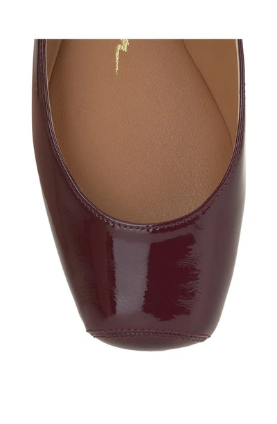 Shop Jessica Simpson 'mandalaye' Leather Flat In Berrilicious