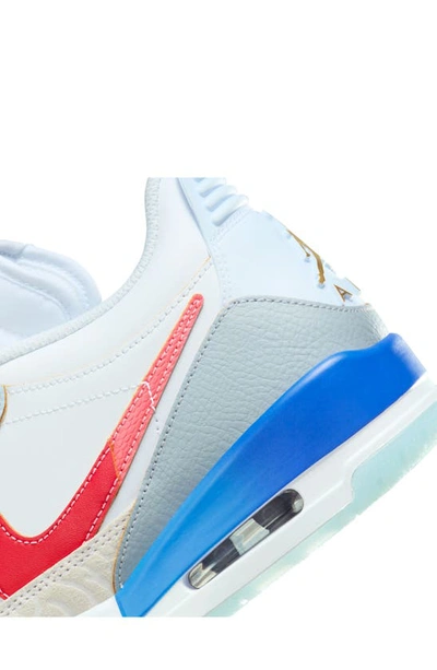 Shop Nike Air Jordan Legacy 312 Low Sneaker In White/ Red/ White/ Game Royal