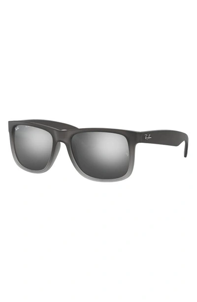 Shop Ray Ban Justin 54mm Polarized Sunglasses In Matte Dark Grey