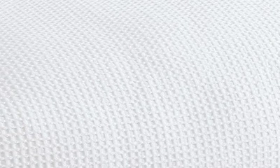 Shop Dkny Modern Waffle Cotton Duvet & Sham Set In White