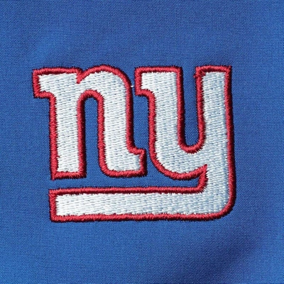 Shop Dunbrooke Royal New York Giants Full-zip Sonoma Softshell Jacket