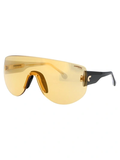 Shop Carrera Sunglasses In 4cwet Yellow Black