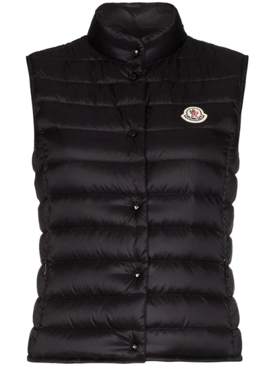 Shop Moncler Liane Down Vest In Black
