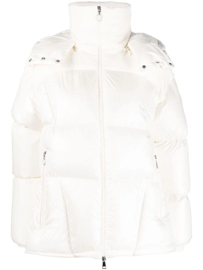 Shop Moncler Meandre Down Jacket In White