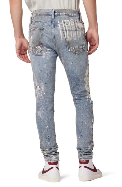 Shop Hudson Zack Skinny Jeans In Destructed Painter
