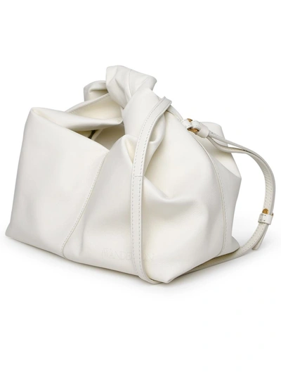 Shop Jw Anderson J.w. Anderson White Leather Hobo Twister Bag